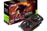 ASUS Cerberus GeForce GTX 1050 Ti 4GB OC Edition GDDR5 Gaming Graphics Card…