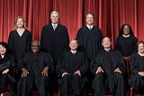 The current nine members of the Supreme Court of the United States