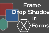 Customising Frame shadow in Xamarin Forms with Blur option using SkiaSharp.