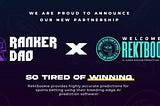 RankerDAO and Rektbookie Join Forces: A Game-Changing AI Predictive Tool!