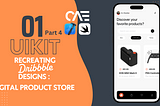 Recreate a Dribbble App Design with UIKit Episode 1 — Part 4