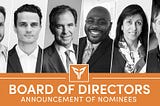 Announcing Our Director Nominees for the New Xos Board of Directors