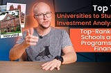Top 10 Universities for Aspiring Investment Analysts