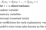 Multiple Linear Regression Explained