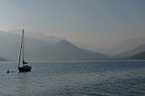 Sailboat On Lago Maggiore
