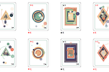 Sounds obvious, but the Playing Card Generator creates playing card designs.