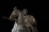 Statue of Marcus Aurelius in Rome