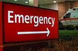 Emergency room sign — Canva Pro