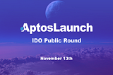 The AptosLaunch IDO, the first decentralized Aptos Launchpad