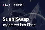 Eisen Partners with SushiSwap