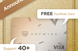 Wonders of Free Web3 PayWide Card