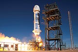 What is the New Shepard rocket system by Blue Origin?