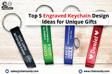 Top 5 Engraved Keychain Ideas for Unique Gifts