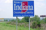 Life Is A Welcome Sign — Or How I Biked From Illinois To Indiana