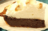 Bev’s Chocolate Pie — Desserts — Chocolate Pie