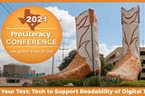 ProLiteracy Conference 2021 | Readability Matters