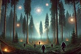 The Silent Arrival of Celestial Beings