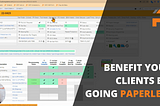 Benefit Your Clients by Going Paperless