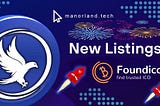 Manorland has been listed Foundico