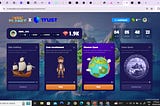 My lovely planet 
Airdrop has a strong backing like trust wallet  . So join fast .