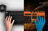Logitech and HTC Vive are experimenting new keyboards built for virtual reality