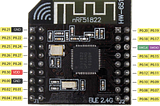 Pinout nRF51822 board HW-651