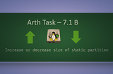 Increase or Decrease the Size of Static Partition in Linux