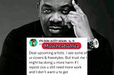 Mavin Boss & Executive Music Producer٫ Don Jazzy writes to upcoming Artiste again on working more…
