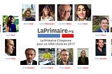 LaPrimaire.org : 16 candidats citoyens pour un VRAI choix en 2017