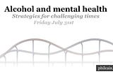 Alcohol and mental health