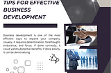 Business Development Tips To Impact Company Growth
