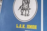 I just completed reading "Ilorin The Journey So Far" by L.A.K. Jimoh ( first published in 1994)