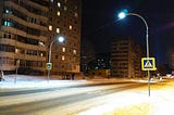 Где в России научились подсвечивать пешеходные переходы