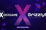 NEW PARTNERSHIP: DEXGame Partnered with GrizzlyFi
