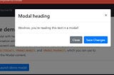 How to get a React Bootstrap Modal to open and close using a button of your choice in a p