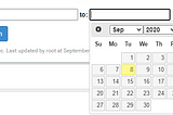 How to use datepicker to implement Zeppelin jdbc dynamic SQL statement query