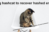 Using hashcat to recover hashed emails