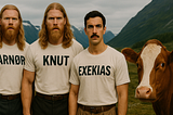 The Story of Arnør, Knut and Exekias.