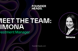 Founderheads Team: Meet Simona