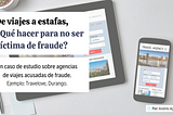 Travelove Durango, agencia de viaje acusada de fraudulenta: Un caso de estudio.