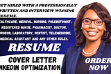 I will write job winning healthcare resume for nurses medical doctors and any roles