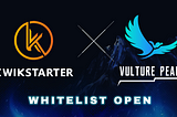 Vulture Peak IDO whitelist is now open for Kwikstarter — Get in quick!