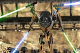 Droids and Cybernetics are a problem for Star Wars stories