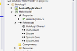 Associating a Visual Studio 2013 “Shared” Project with your Xamarin Projects