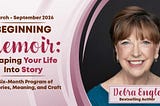 Story Summit Announces Four Acclaimed Memoirists for Its Beginning Memoir Workshop