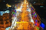 Burns Road Food Street in Karachi