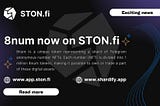 8num now on STON.fi