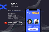 Bingbon Rebrand AMA Recap