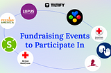 Fundraising Events on Tiltify — May 2023