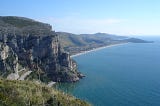 A Golden Day at 300 Gradini Beach, Gaeta